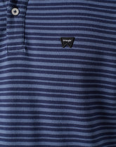 Męska Koszulka Polo Wrangler SS Stripe Polo Navy 112351395
